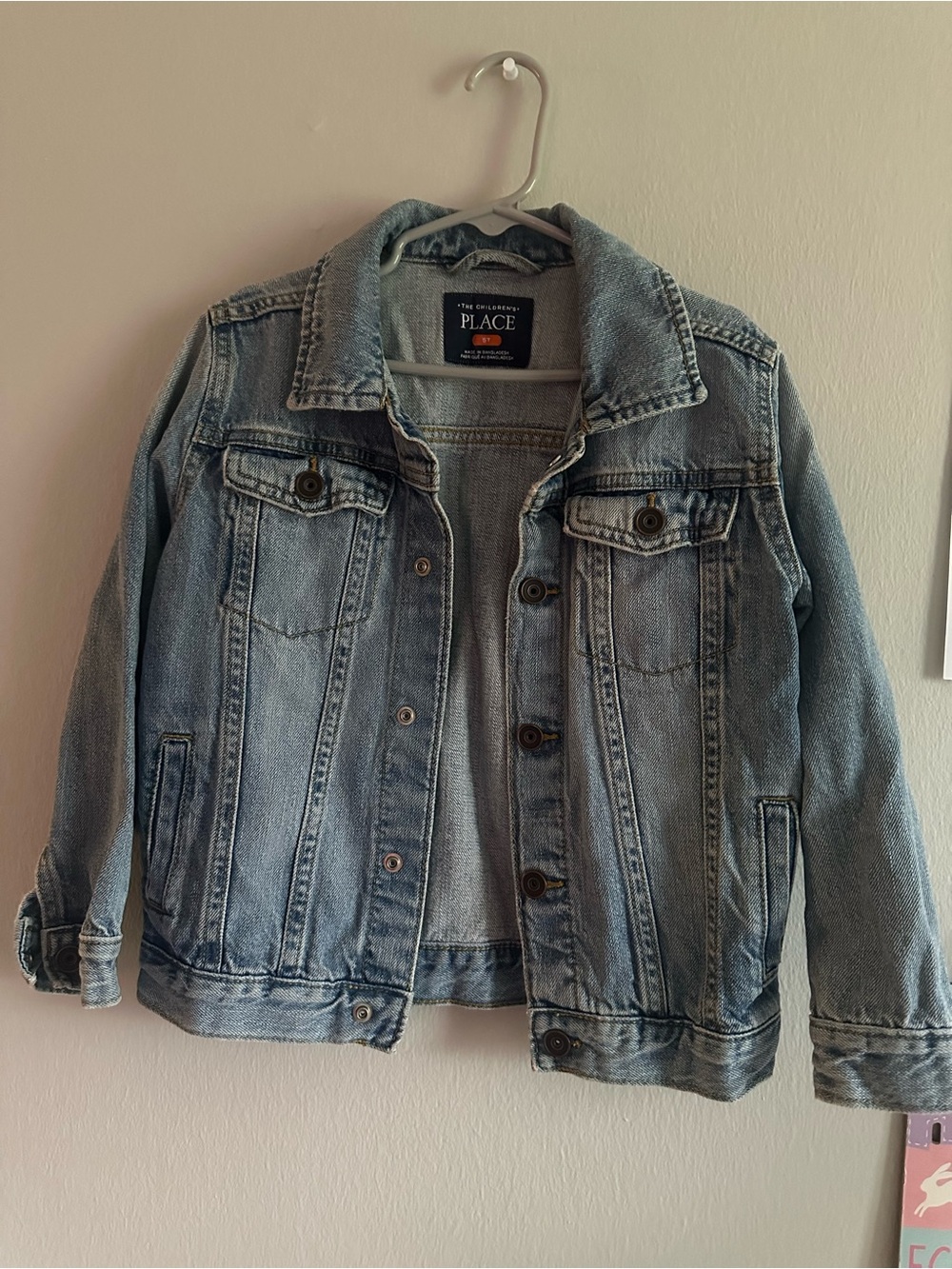 The Children's Place Kids' Light Blue Denim Jacket